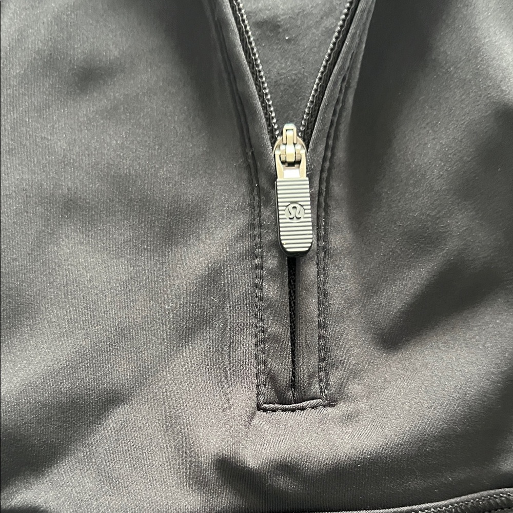 Lululemon black Long Sleeve Quarter-Zip Top - Picture 4 of 7